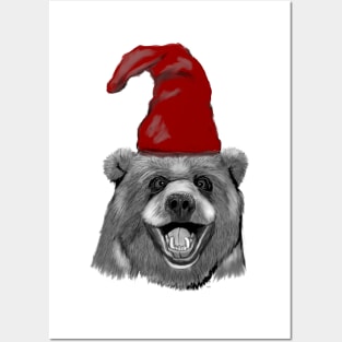 Bearly Chistmas Posters and Art